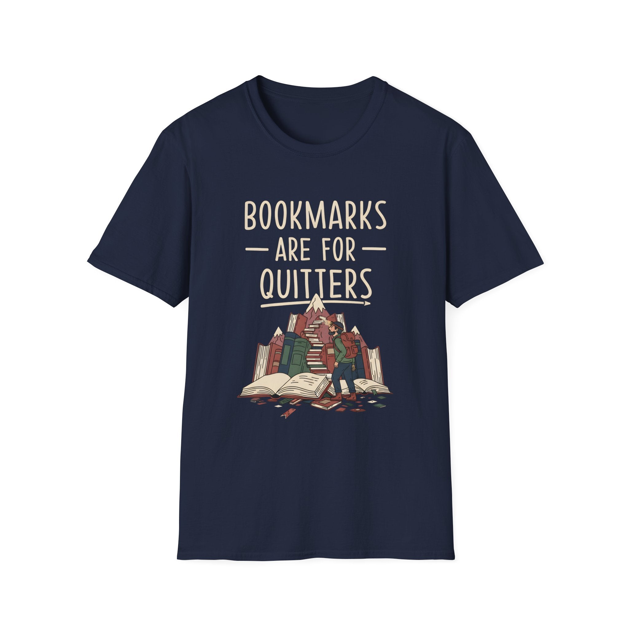 Bookmarks Are For Quitters T-Shirt