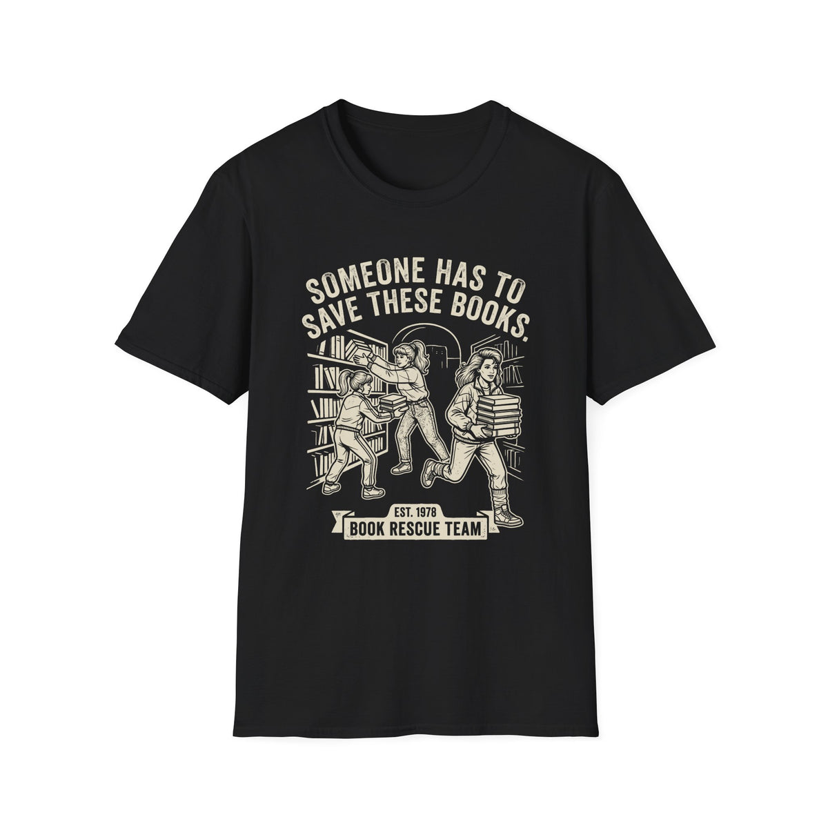 Book Rescue T-Shirt