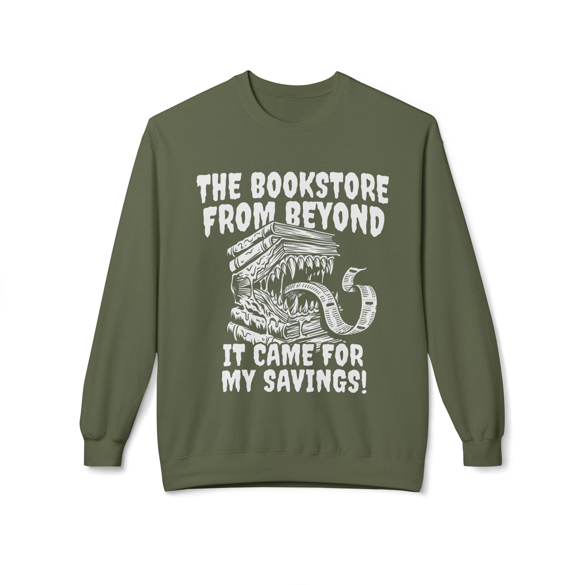 Bookstore Monster Sweatshirt