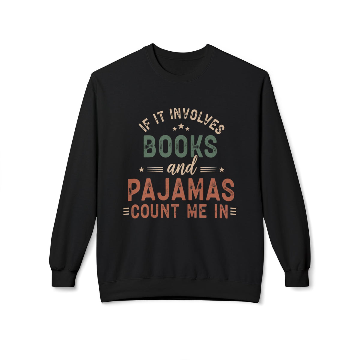 Books & Pajamas Sweatshirt