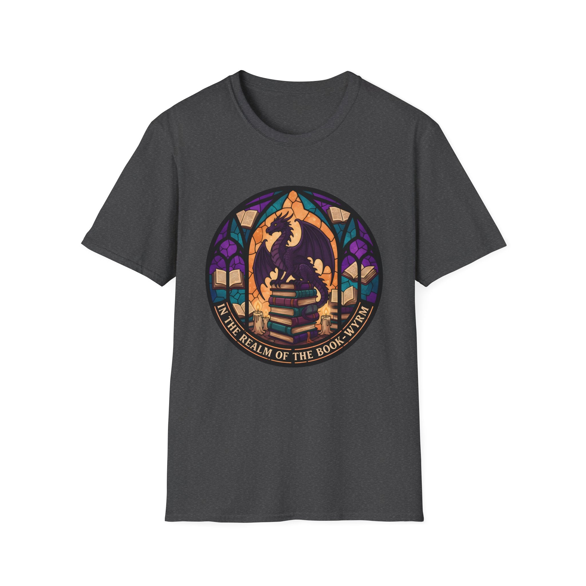 In The Realm Of The Book Wyrm T-Shirt