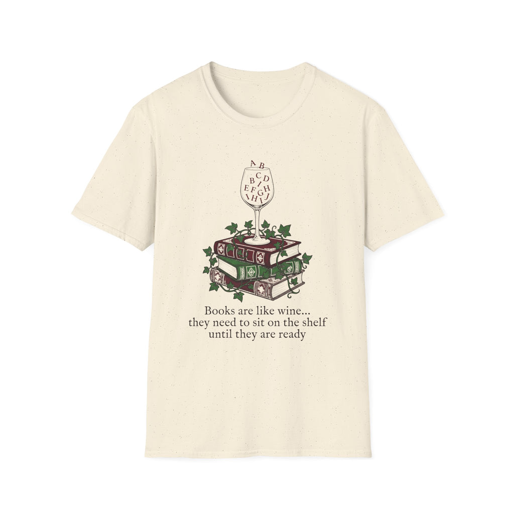 Books Like Wine T-Shirt
