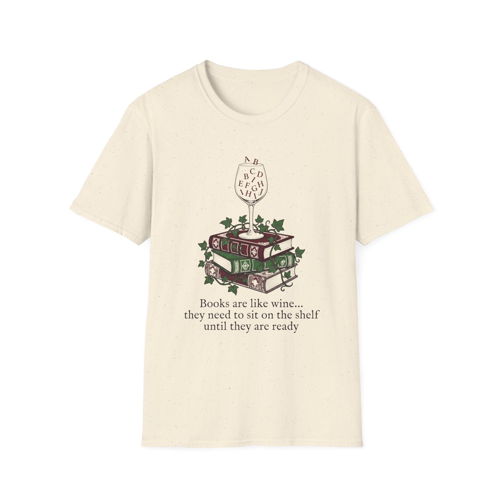 Books Like Wine T-Shirt