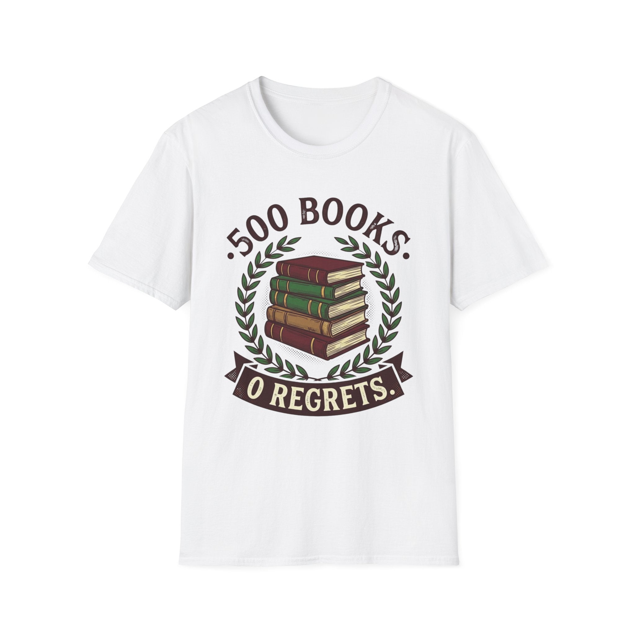 500 Books 0 Regrets T-Shirt
