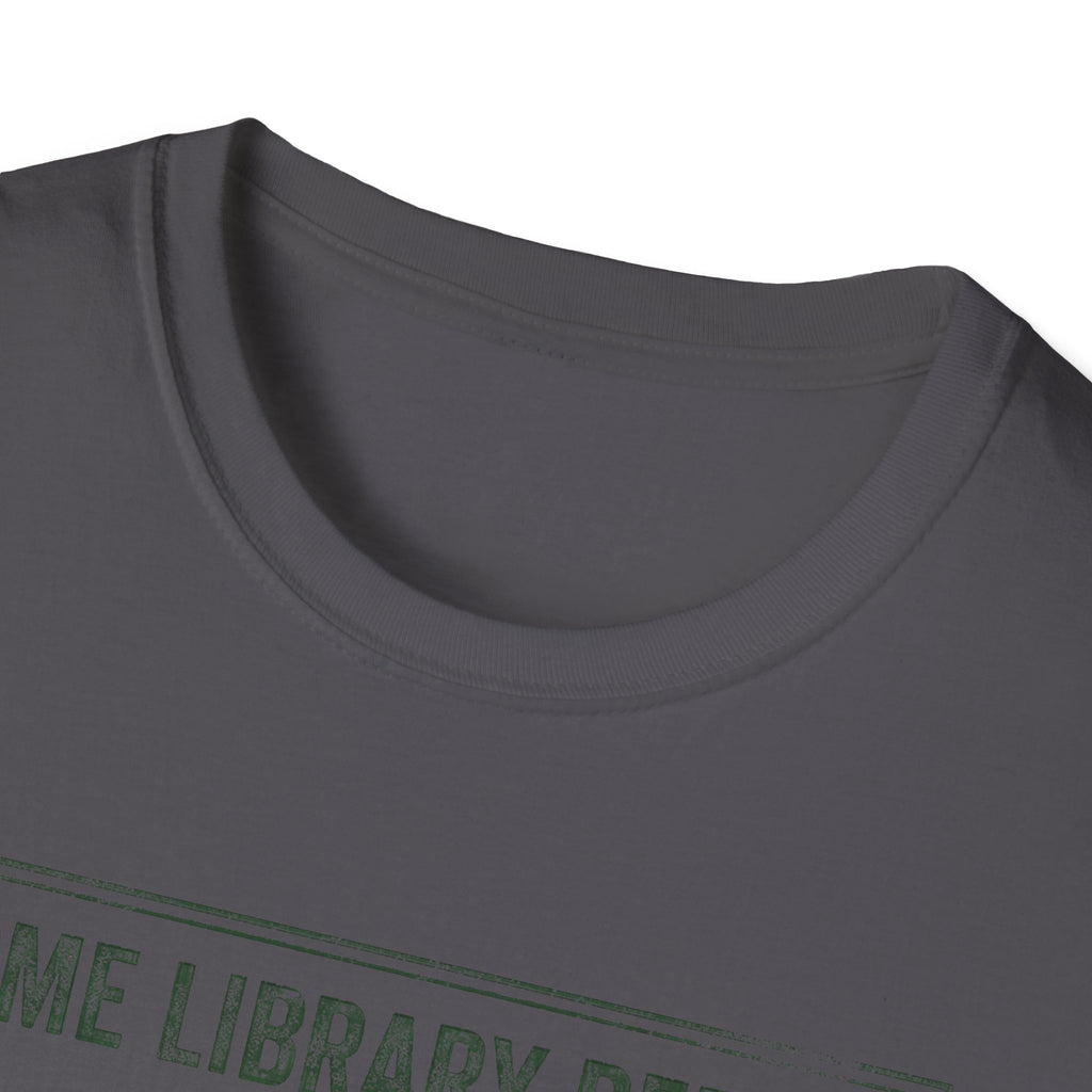 Home Library Permit Status Overflowing T-Shirt