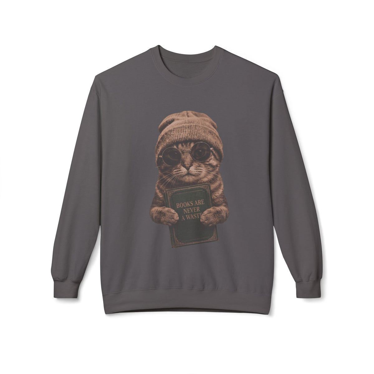 Beanie Cat  Sweatshirt