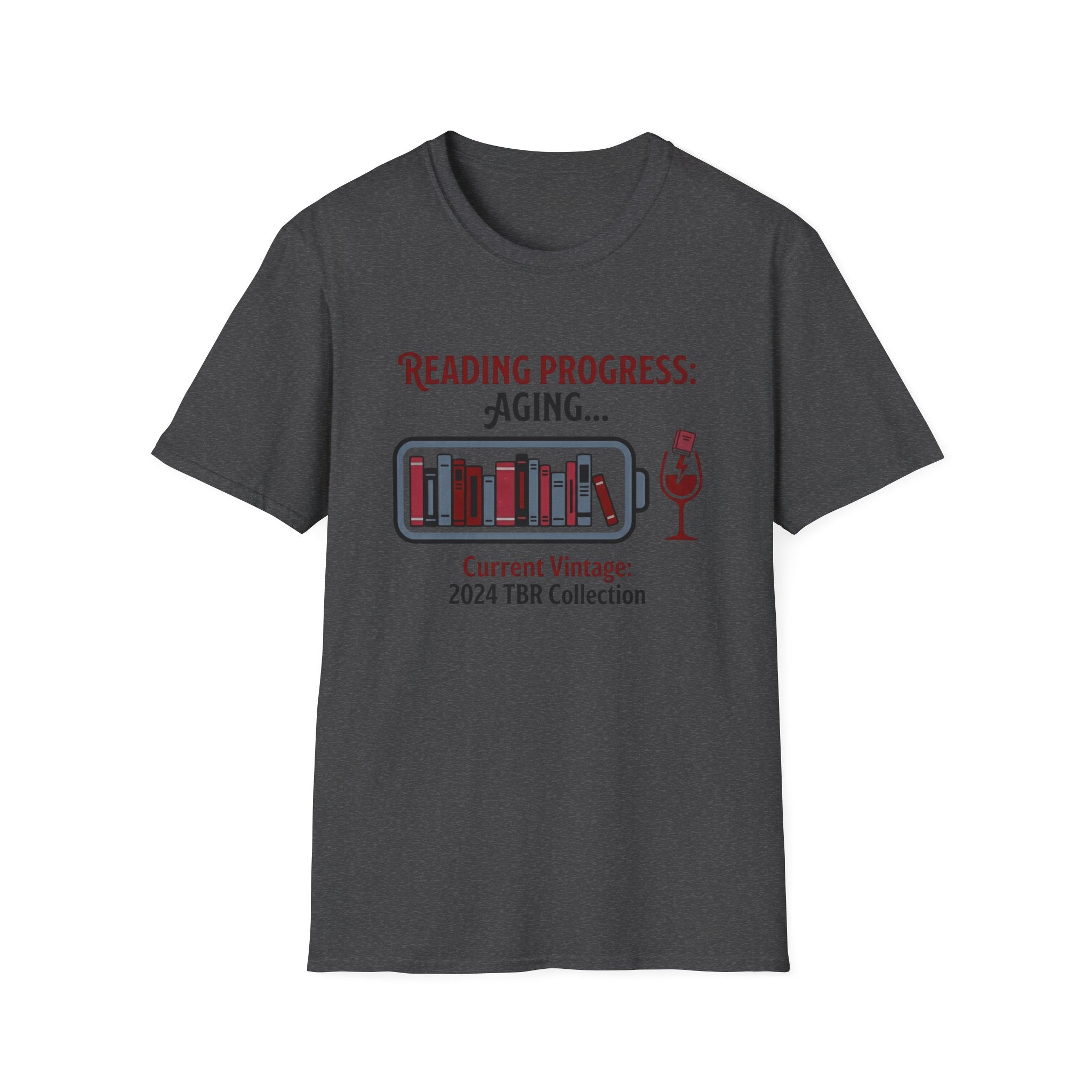 Reading Progress Aging Current Vintage T-Shirt
