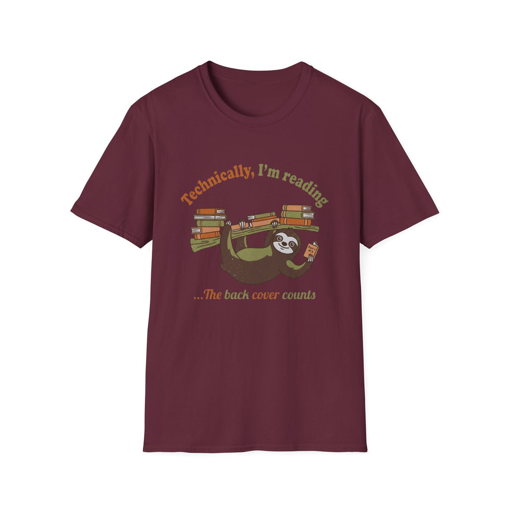 Technically I'm Reading The Back Cover T-Shirt