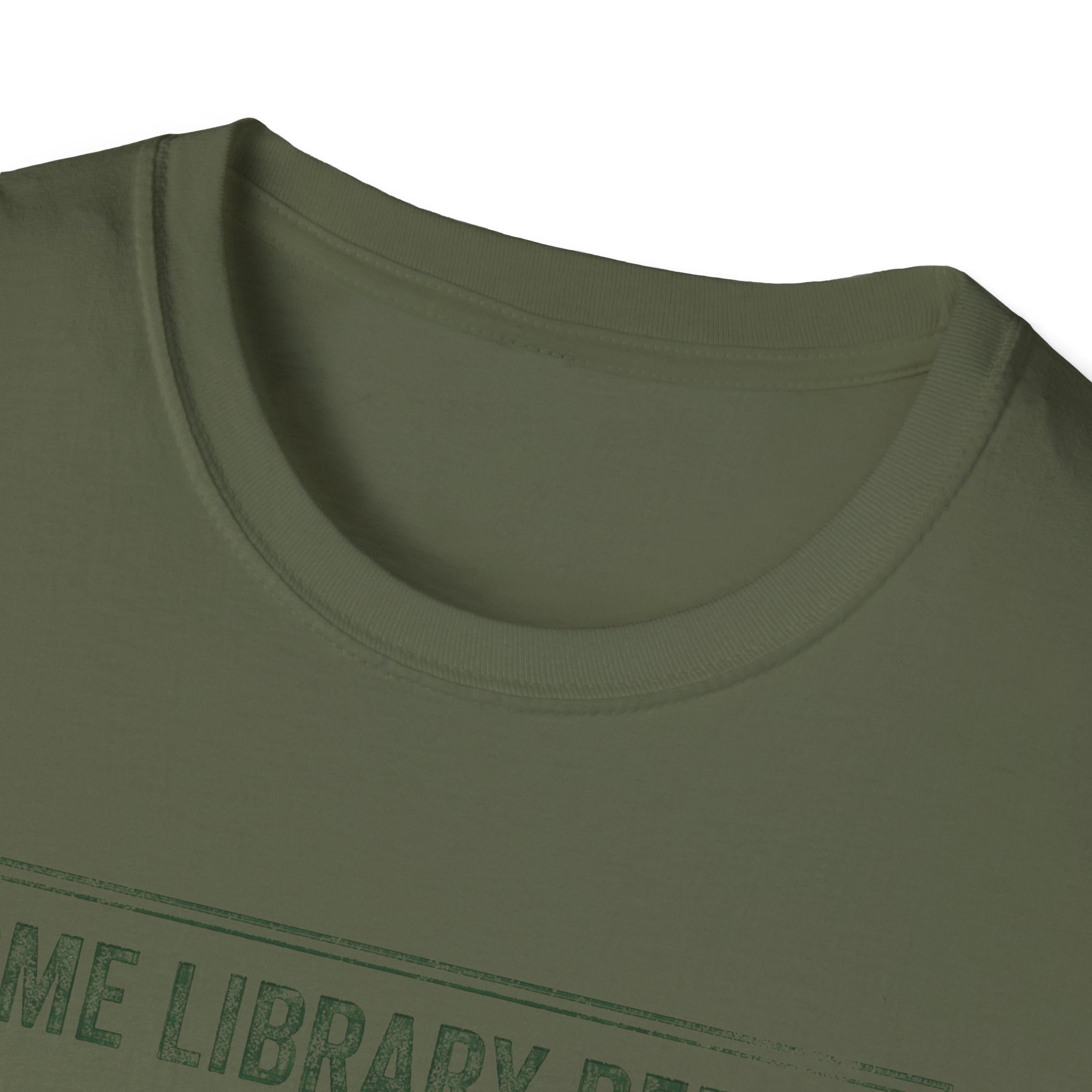 Home Library Permit Status Overflowing T-Shirt
