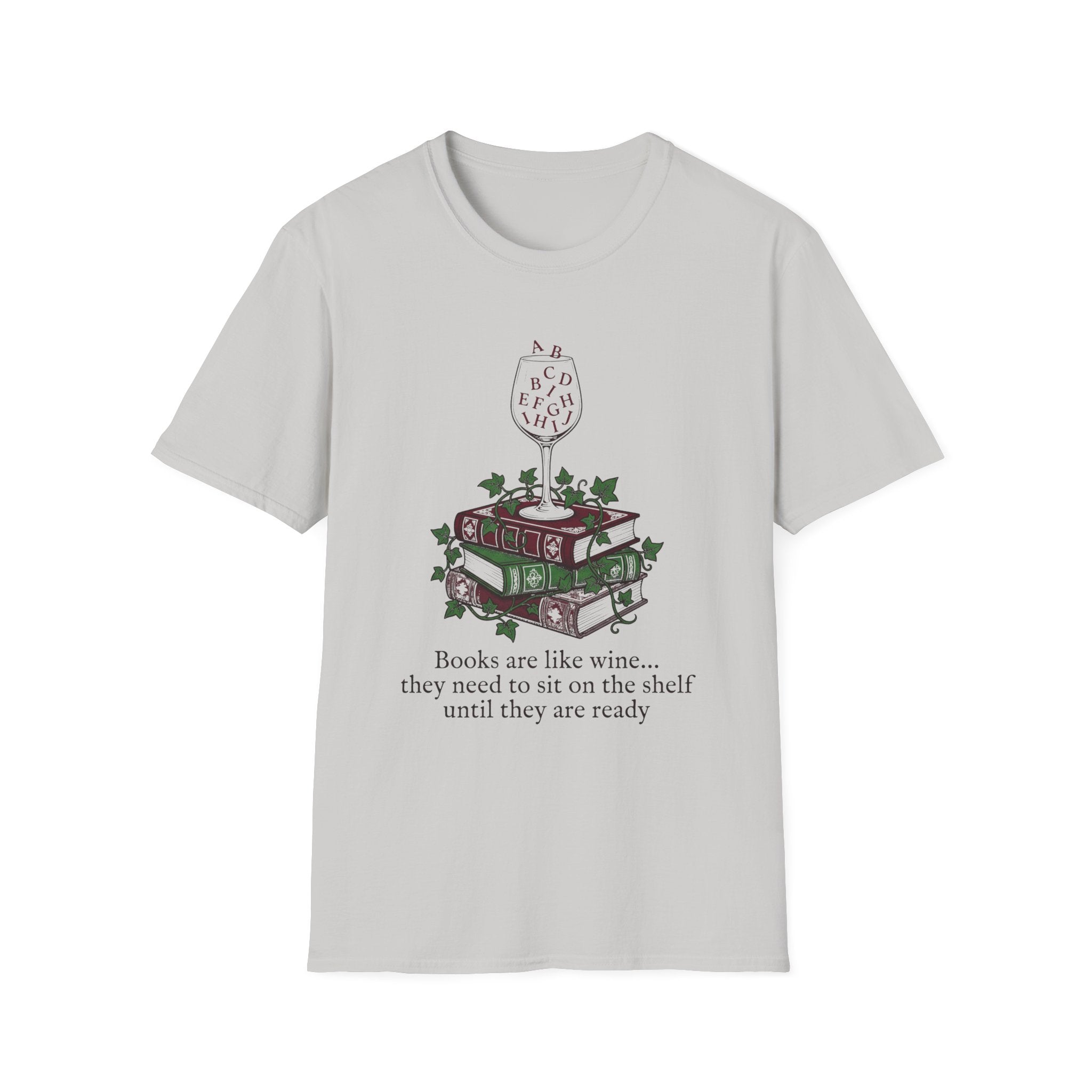 Books Like Wine T-Shirt