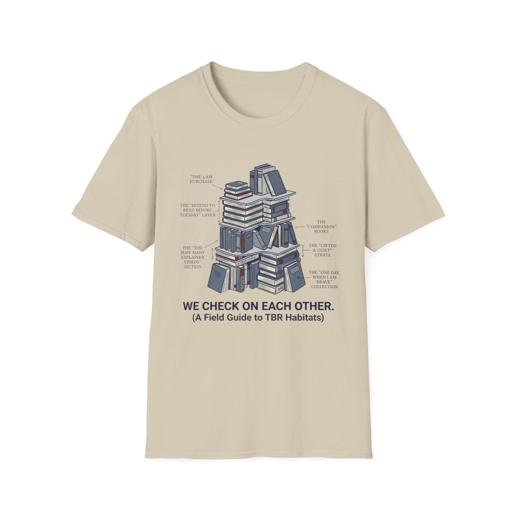 We Check On Each Other Field Guide T-Shirt