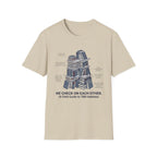 We Check On Each Other Field Guide T-Shirt