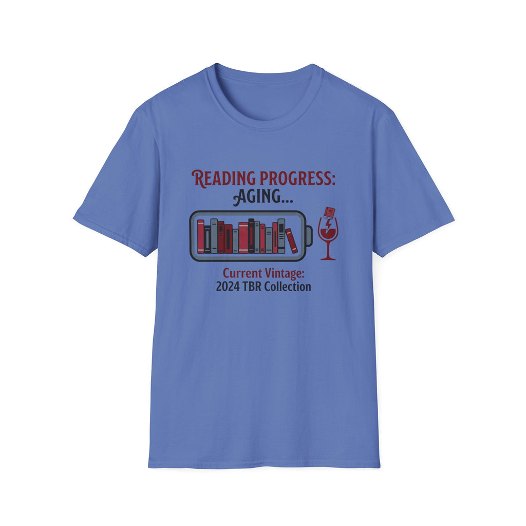 Reading Progress Aging Current Vintage T-Shirt