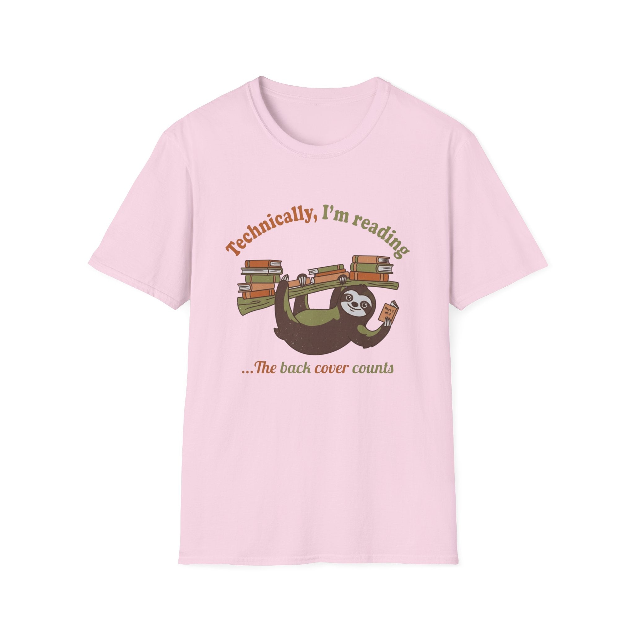 Technically I'm Reading The Back Cover T-Shirt