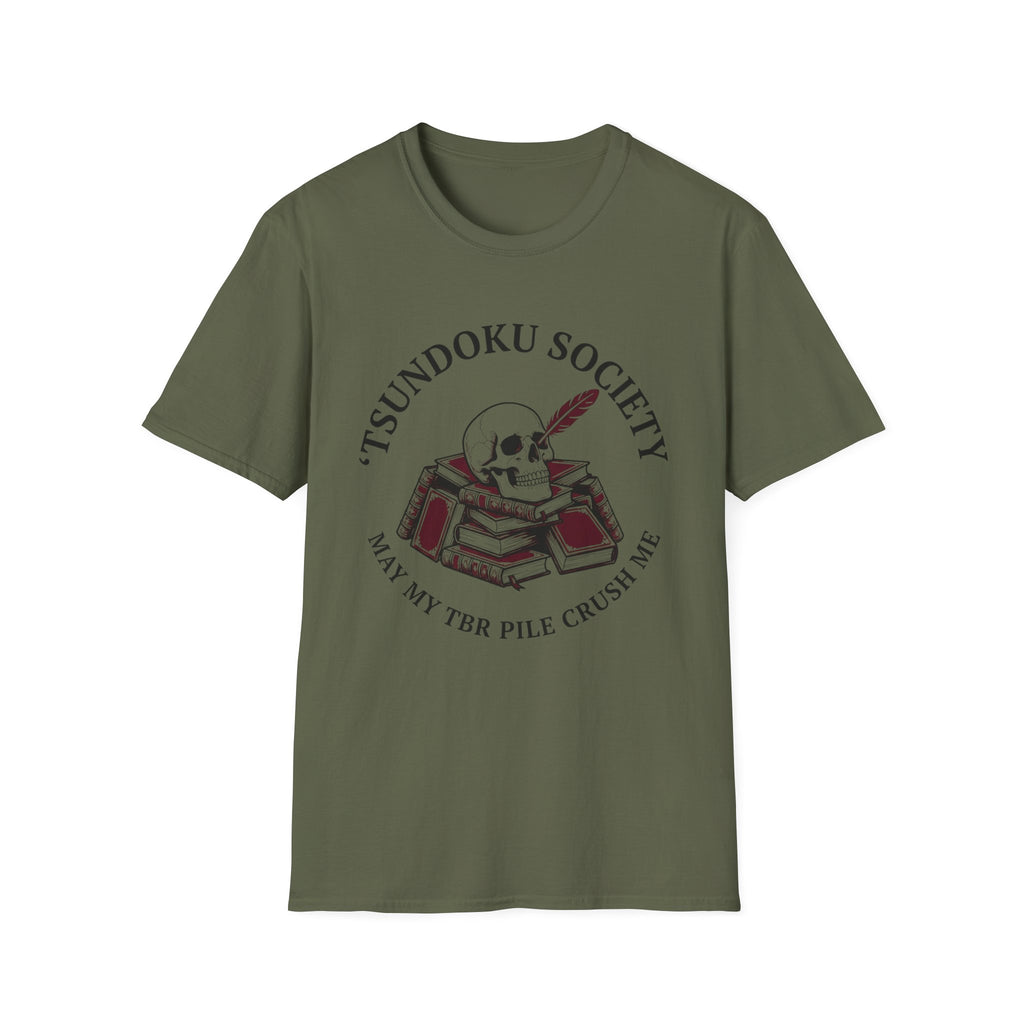 Tsundoku Society May My TBR Crush Me T-Shirt