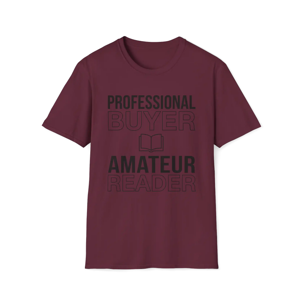 Professional Buyer Amateur Reader T-Shirt