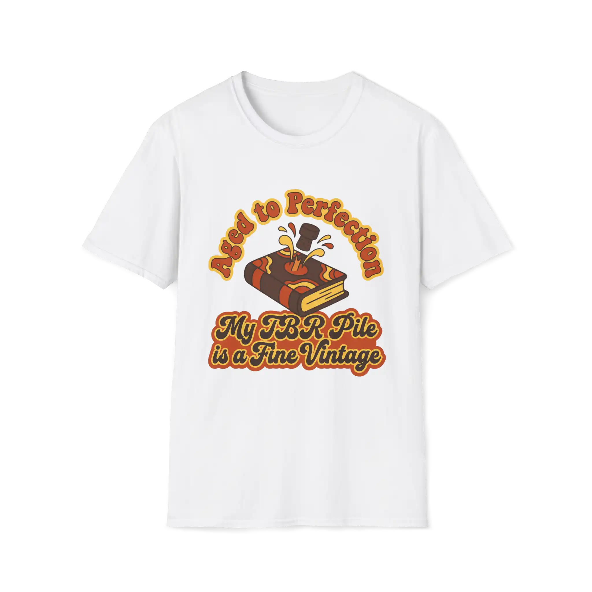 Aged To Perfection My TBR Is A Fine Vintage T-Shirt