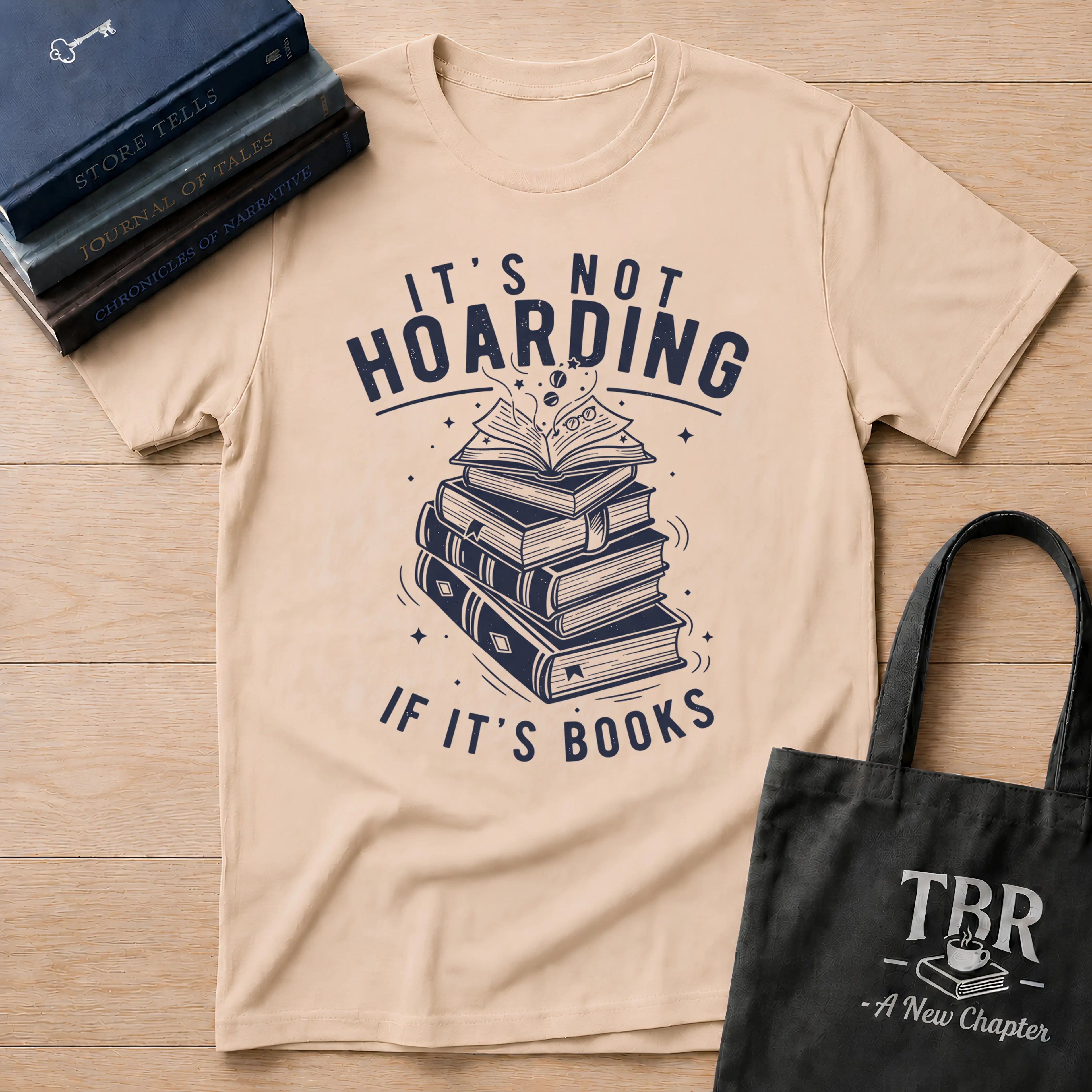 It's Not Hoarding If It's Books T-Shirt