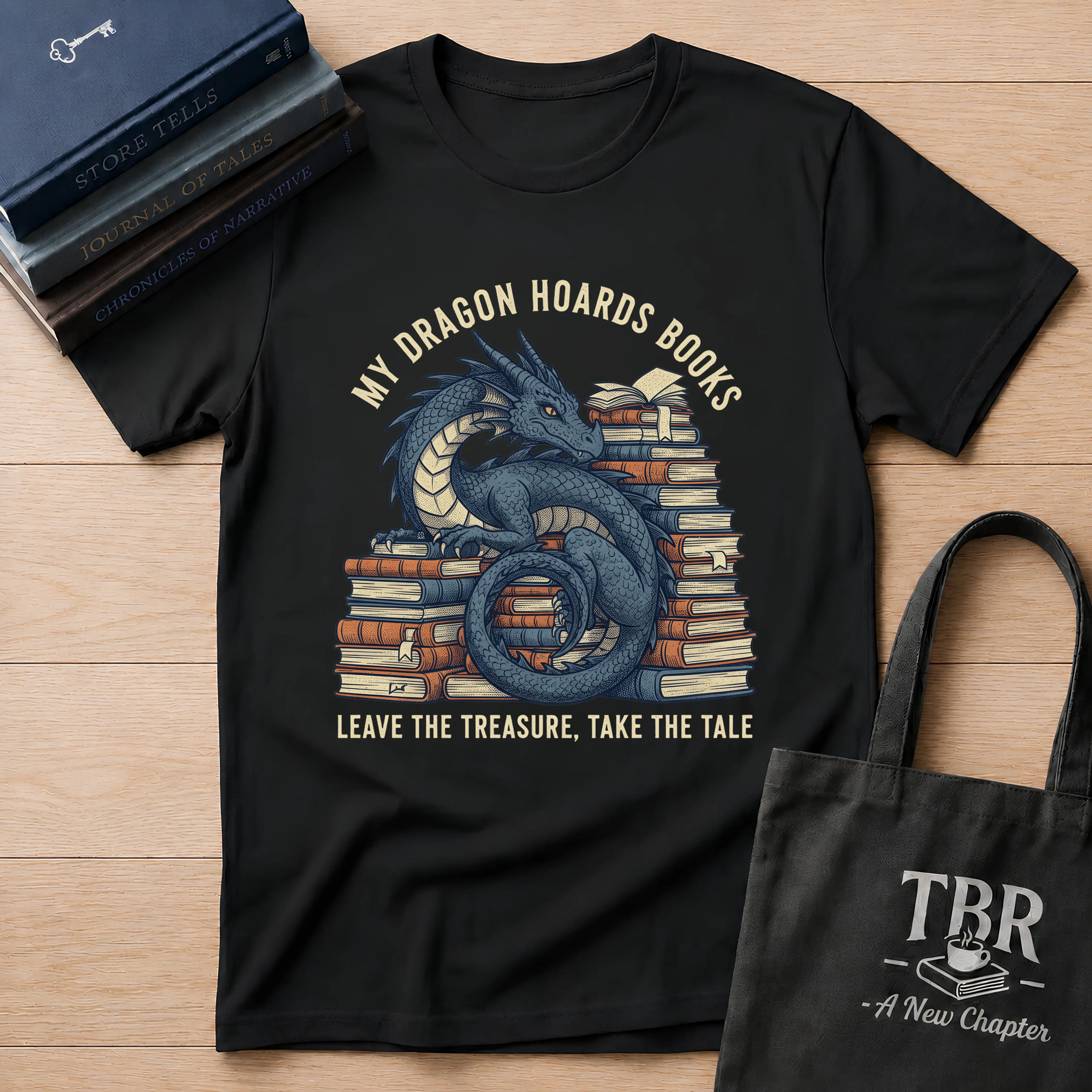My Dragon Hoards Books T-Shirt