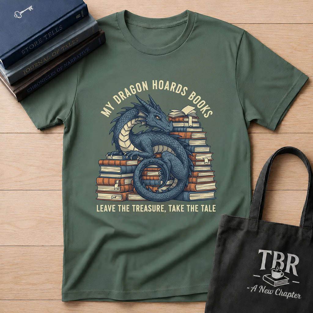 My Dragon Hoards Books T-Shirt