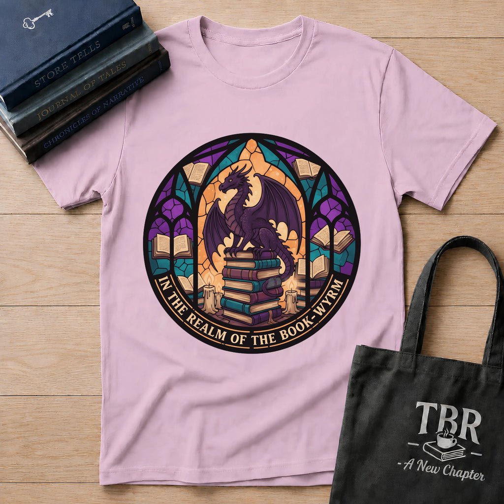 In The Realm Of The Book Wyrm T-Shirt