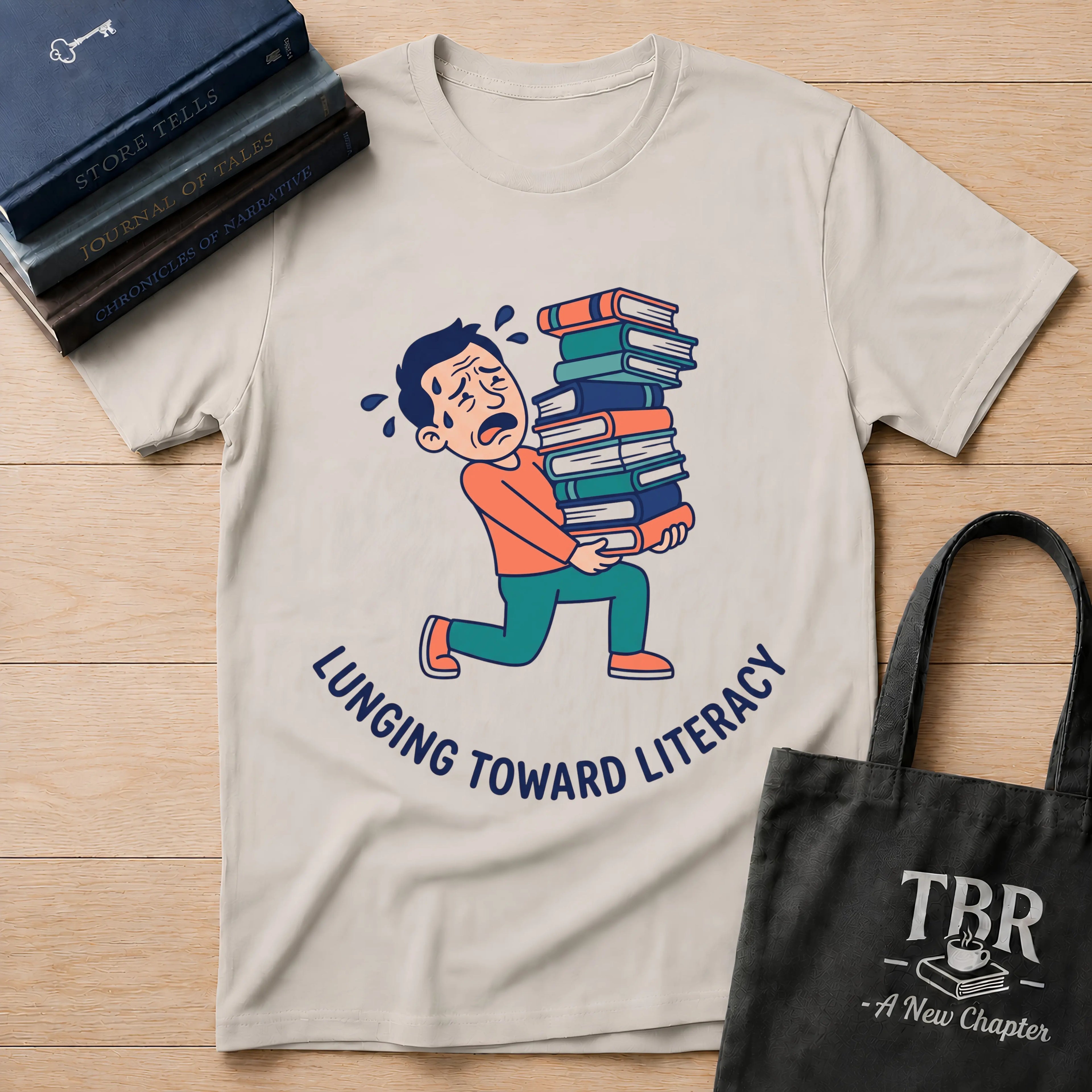 Lunging Toward Literacy T-Shirt