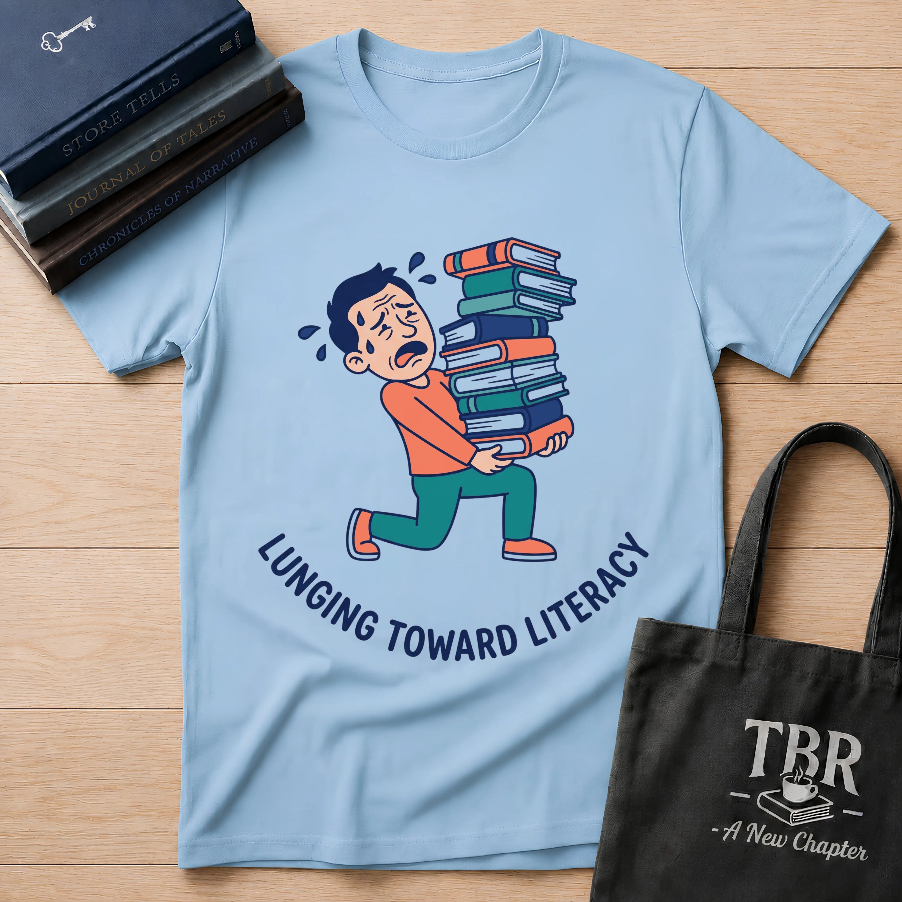 Lunging Toward Literacy T-Shirt