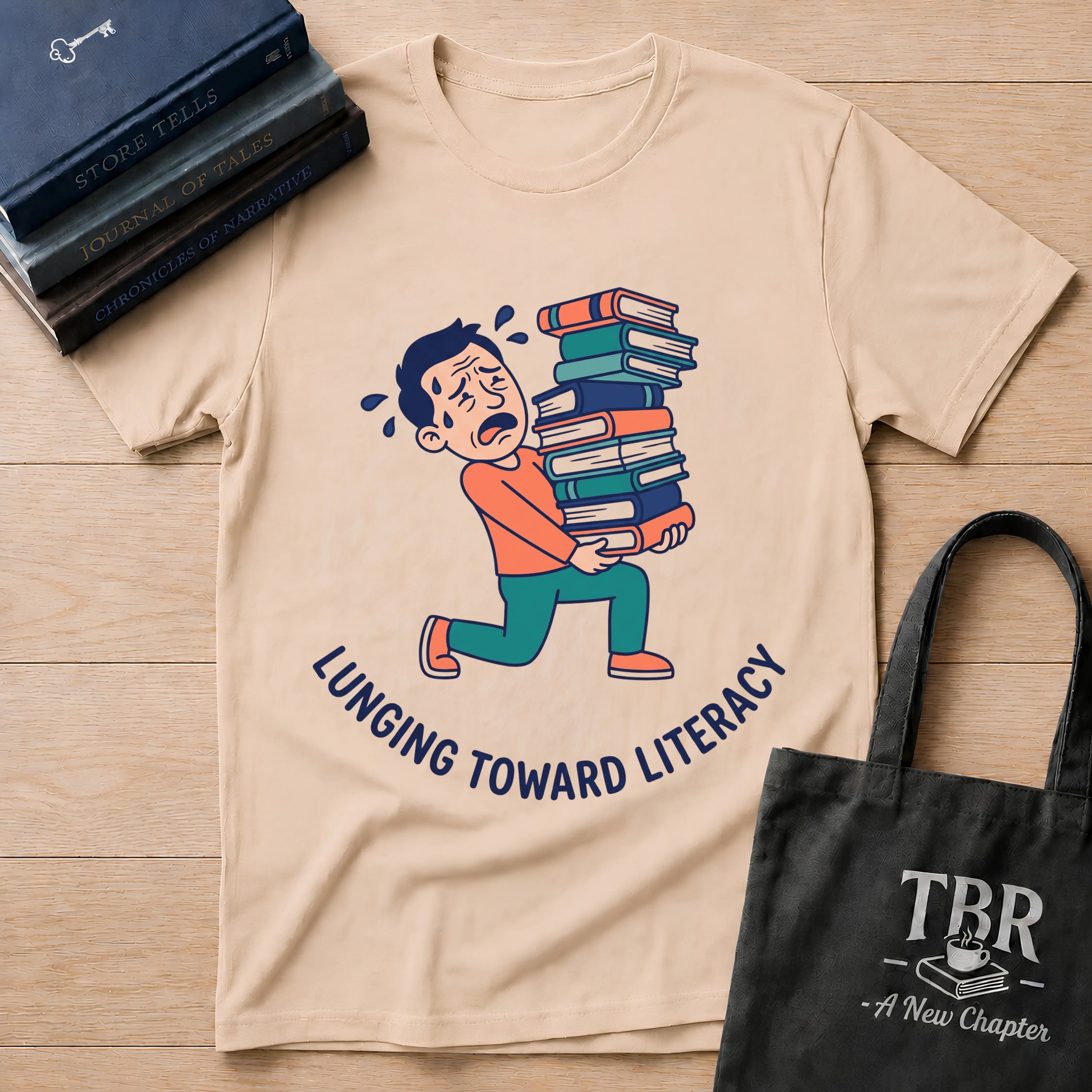 Lunging Toward Literacy T-Shirt