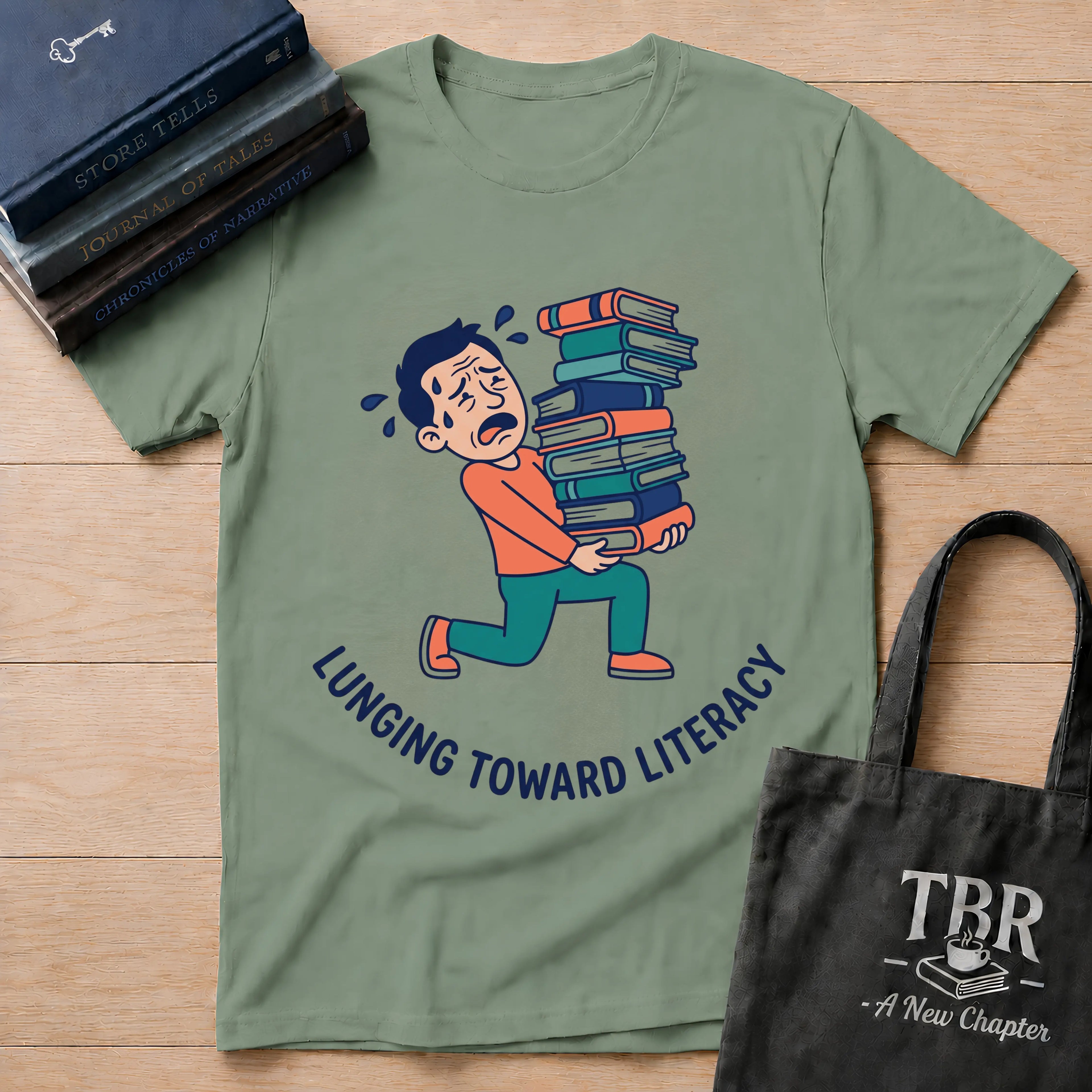 Lunging Toward Literacy T-Shirt