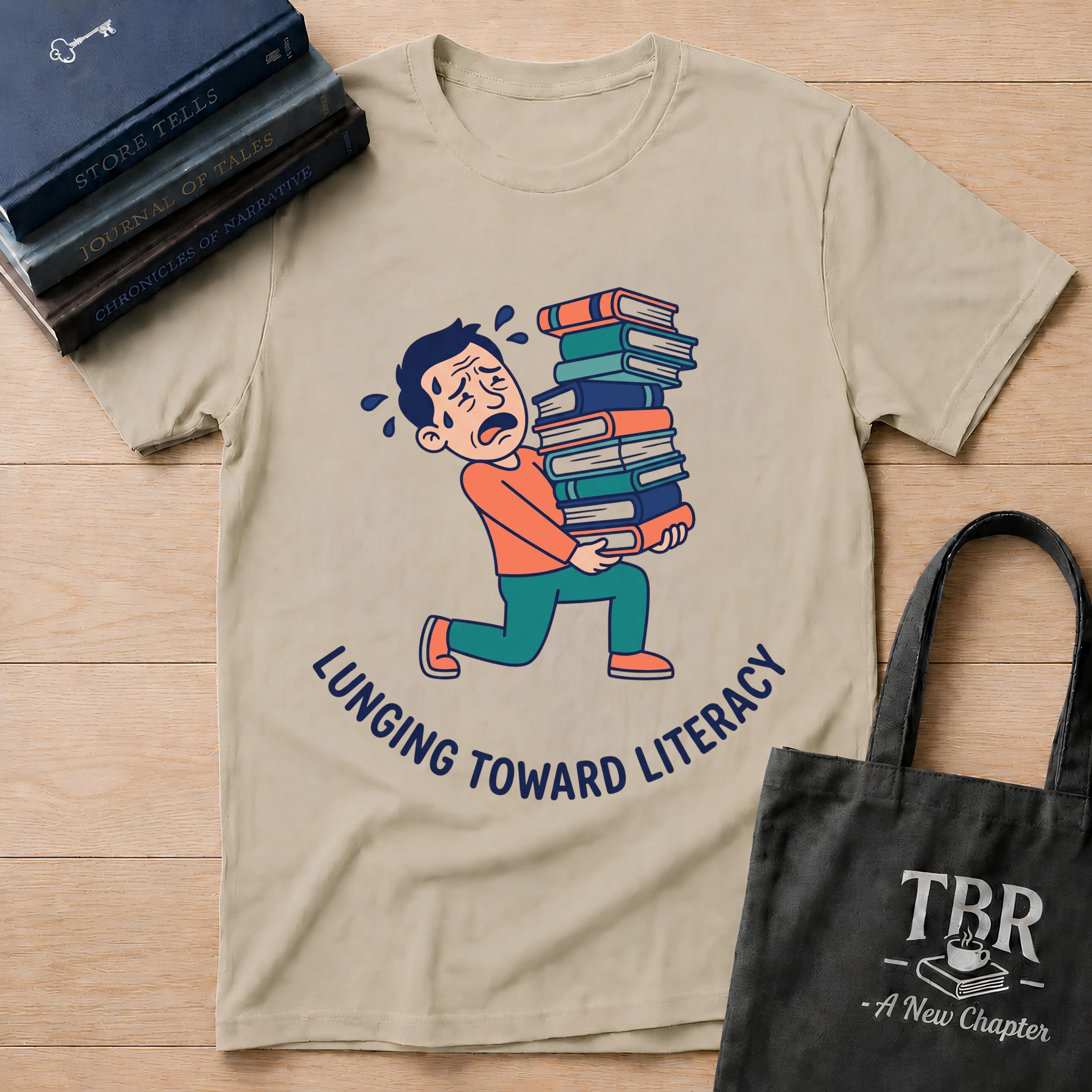 Lunging Toward Literacy T-Shirt