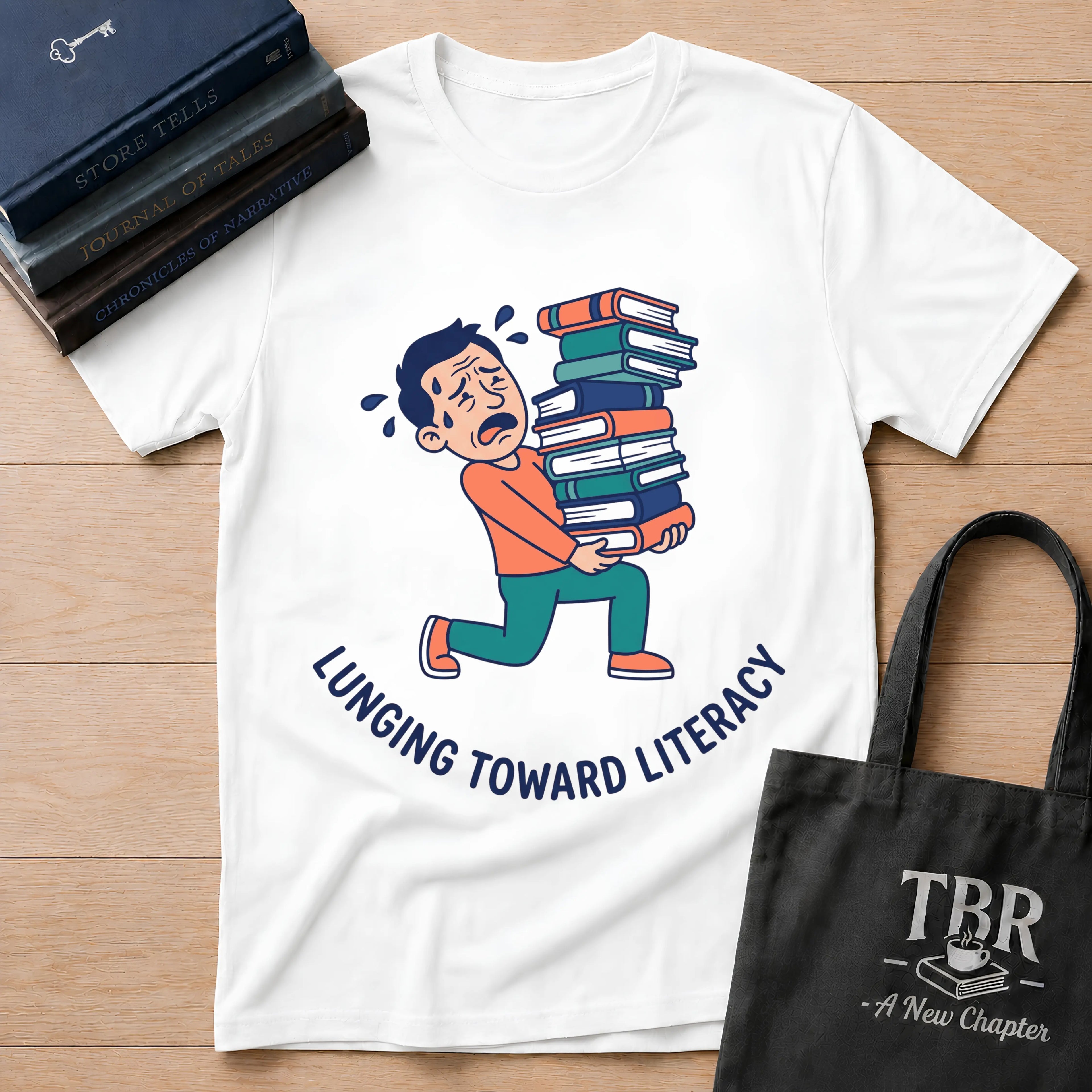 Lunging Toward Literacy T-Shirt