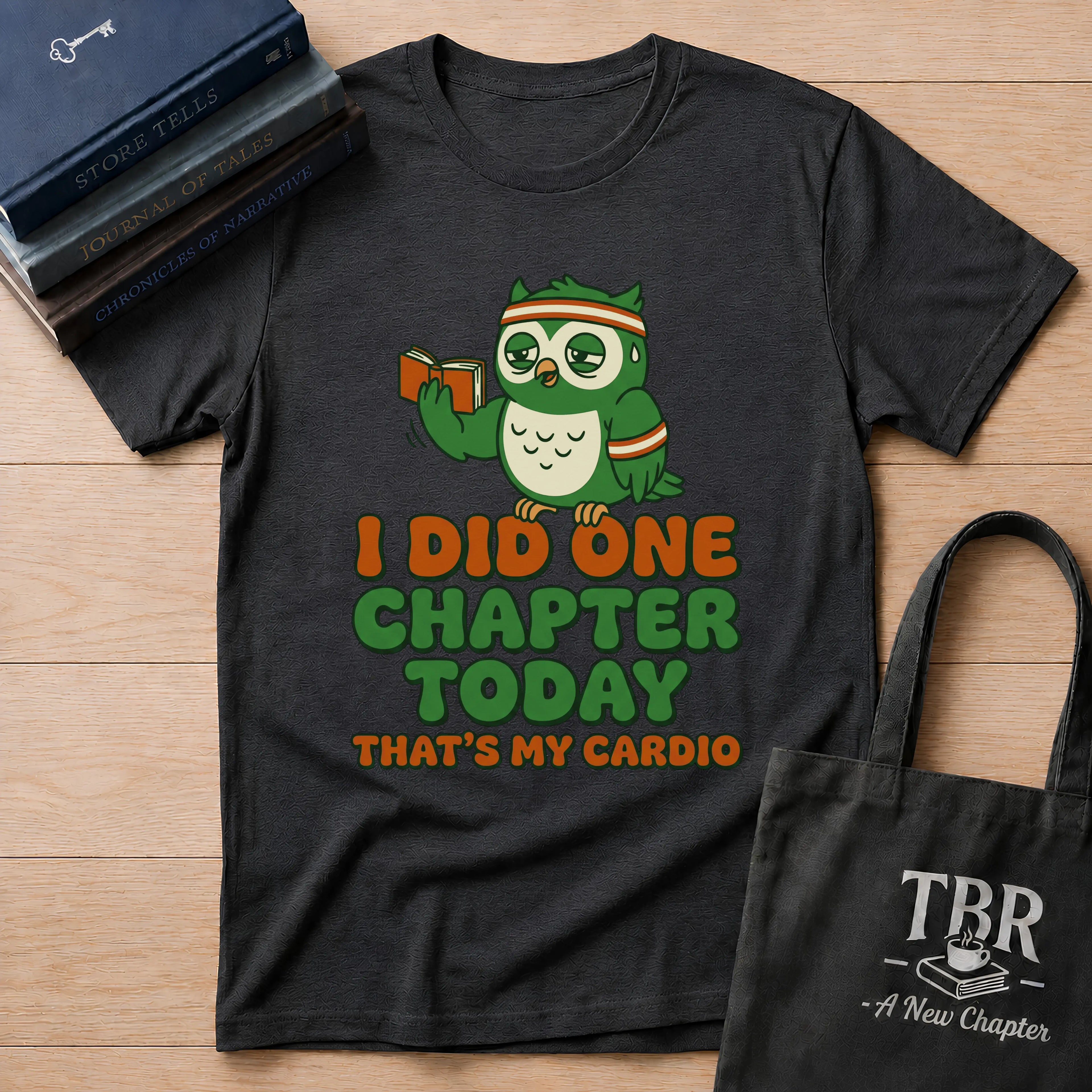 I Did One Chapter That's My Cardio T-Shirt