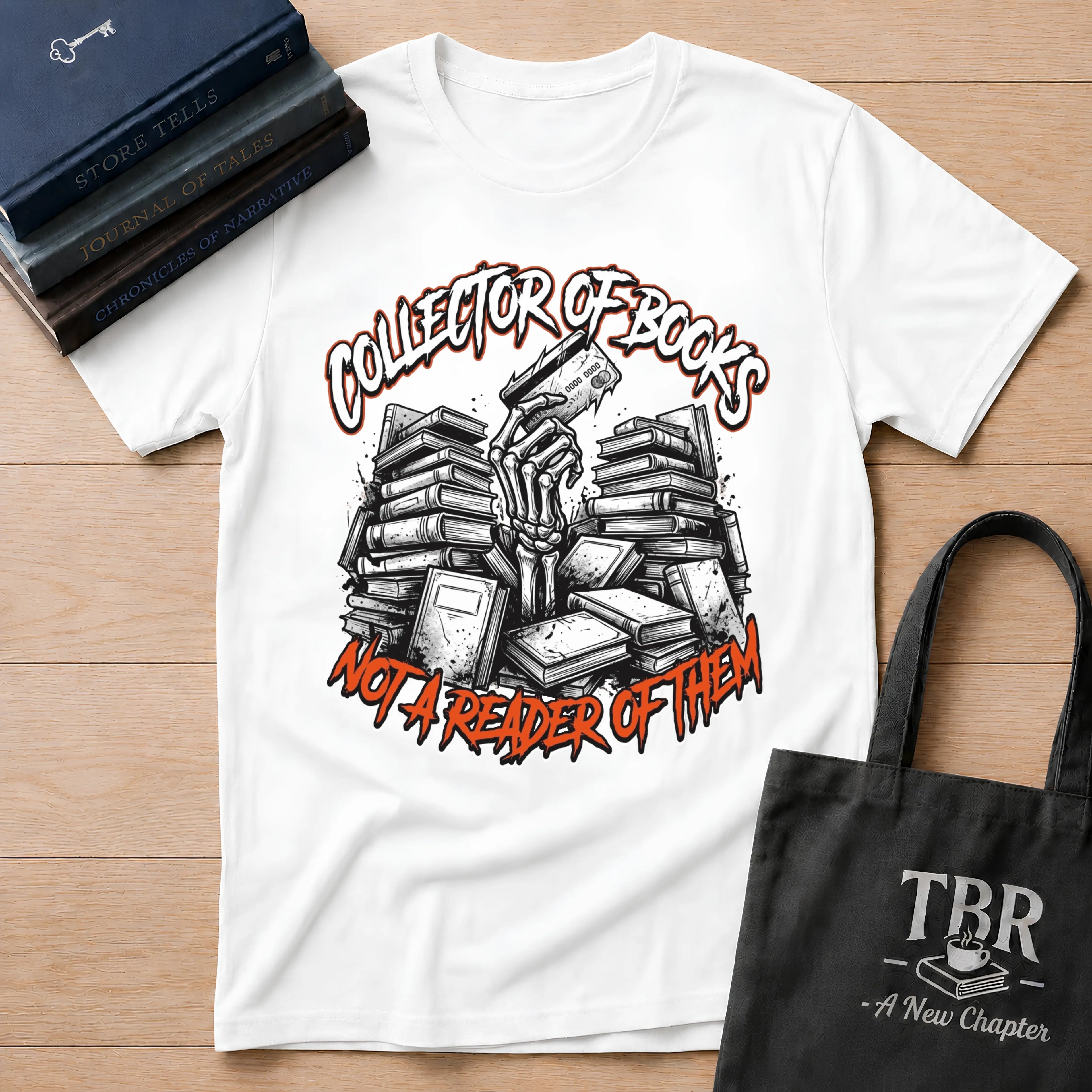 Collector Of Books Not A Reader T-Shirt