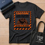 Caution Load Bearing Bookshelves T-Shirt