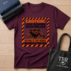 Caution Load Bearing Bookshelves T-Shirt
