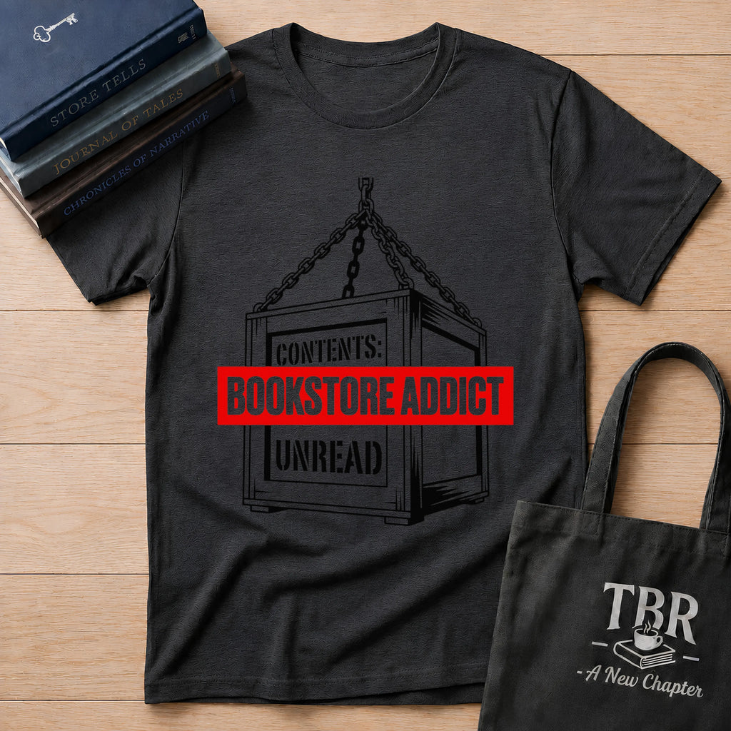 Bookstore Addict Unread T-Shirt