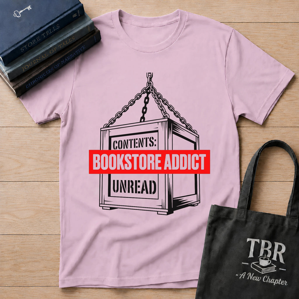 Bookstore Addict Unread T-Shirt