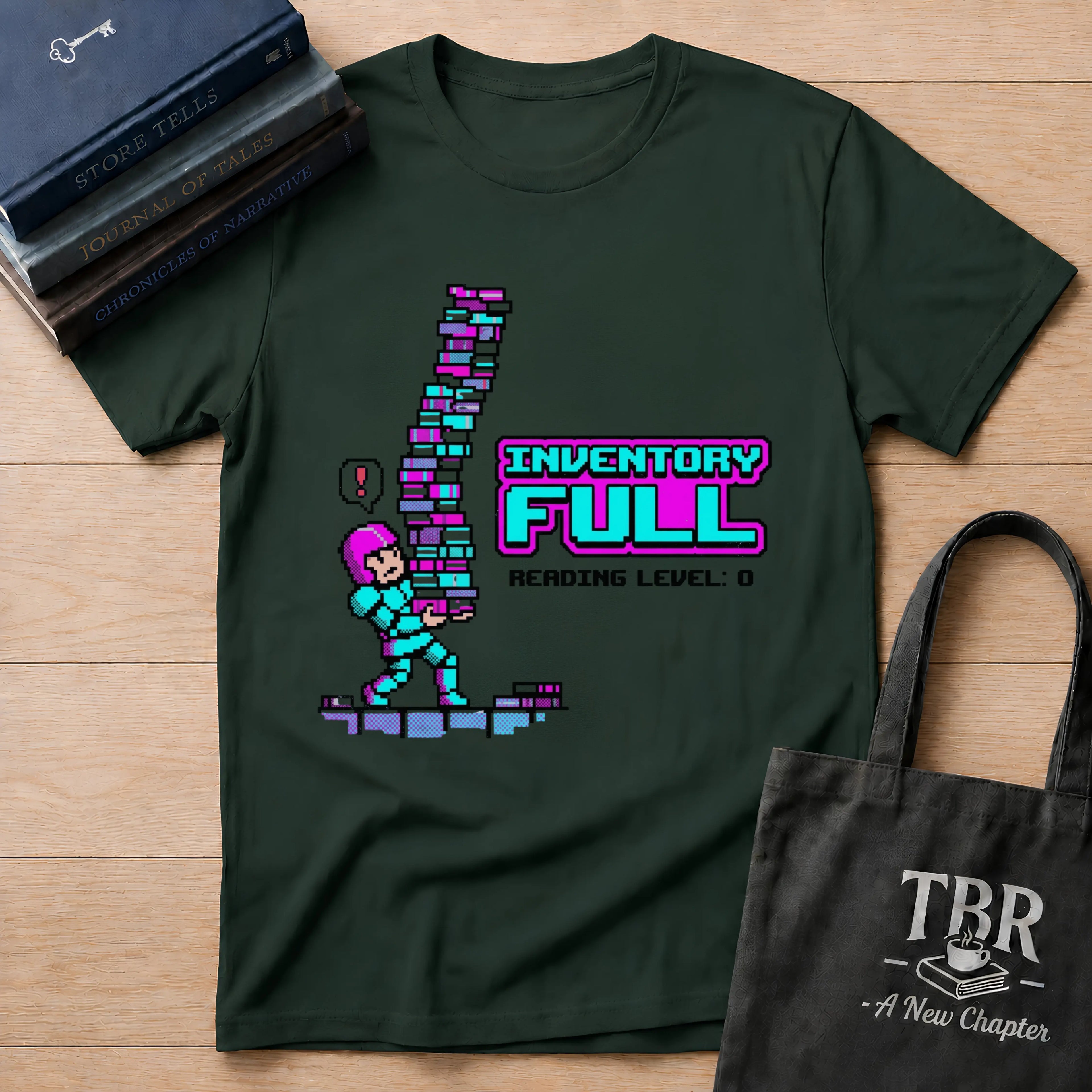 Inventory Full Reading Level 0 T-Shirt