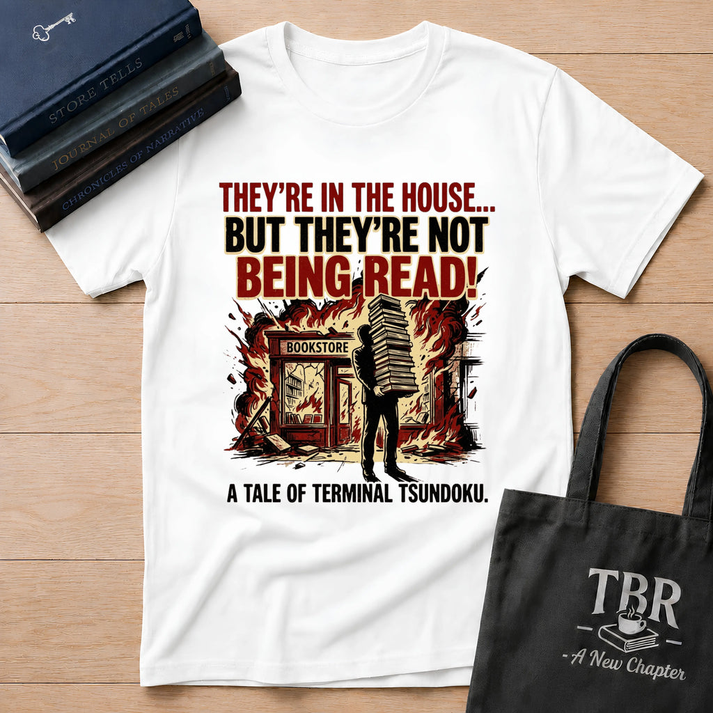 They're In The House But They're Not Being Read T-Shirt