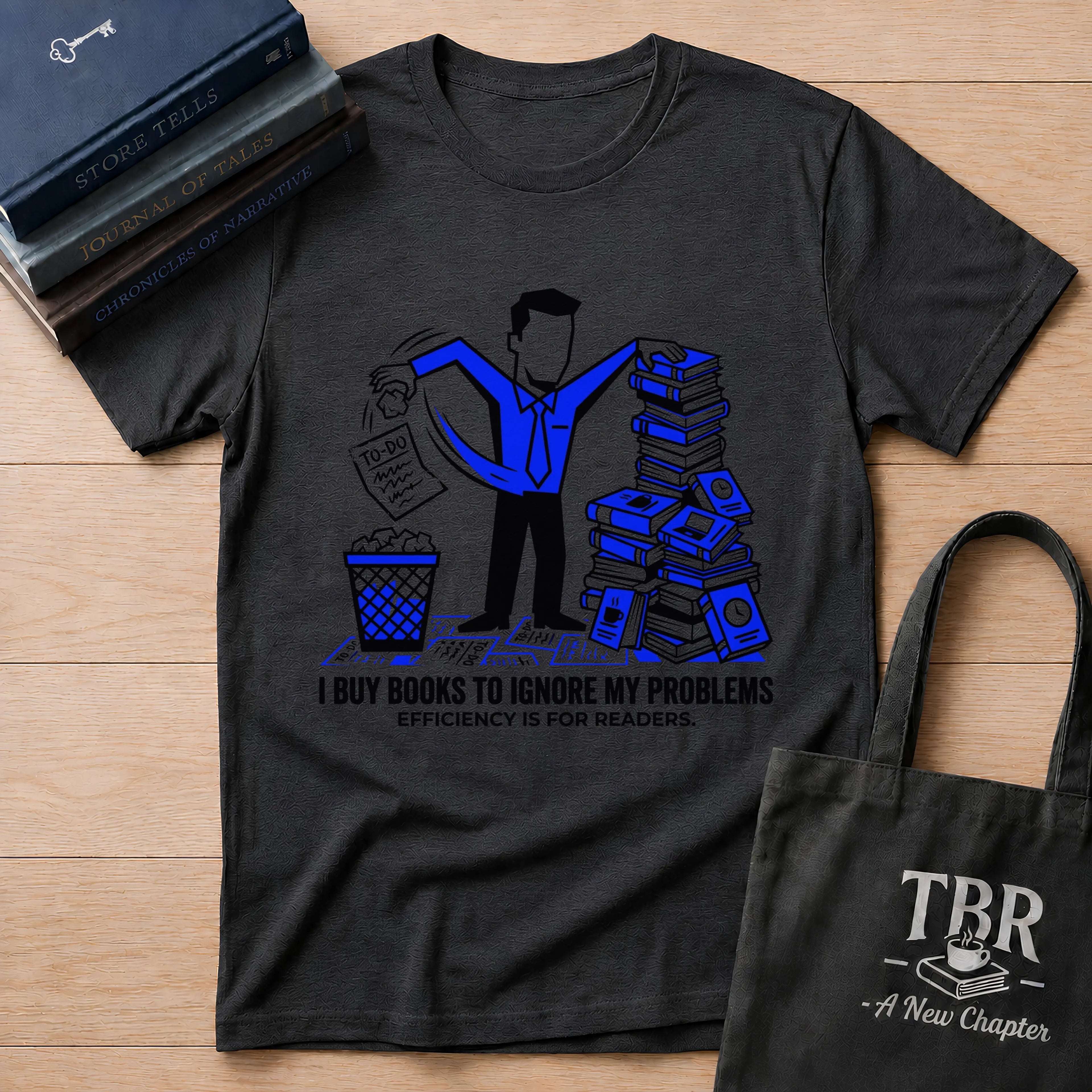 I Buy Books To Ignore My Problems T-Shirt