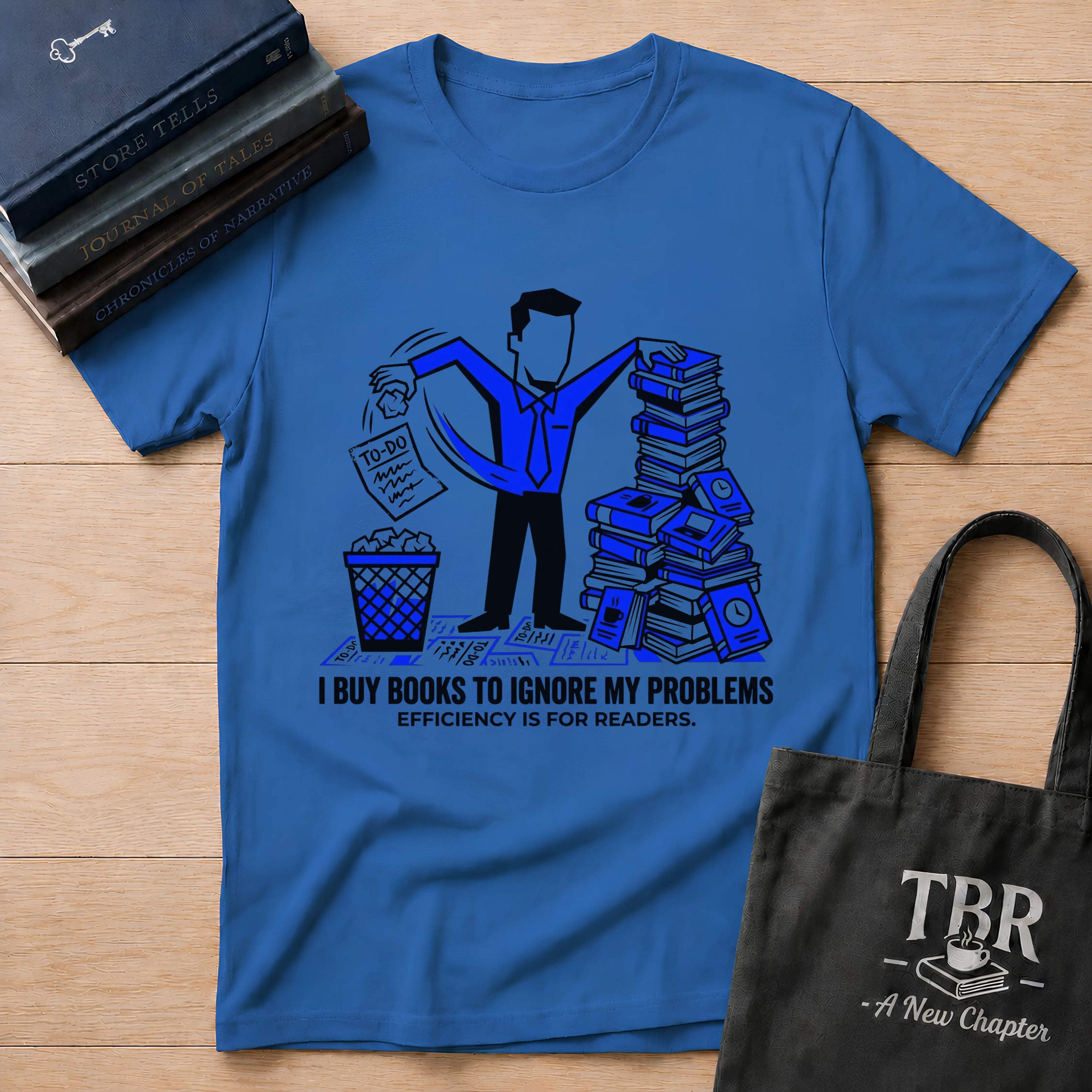 I Buy Books To Ignore My Problems T-Shirt