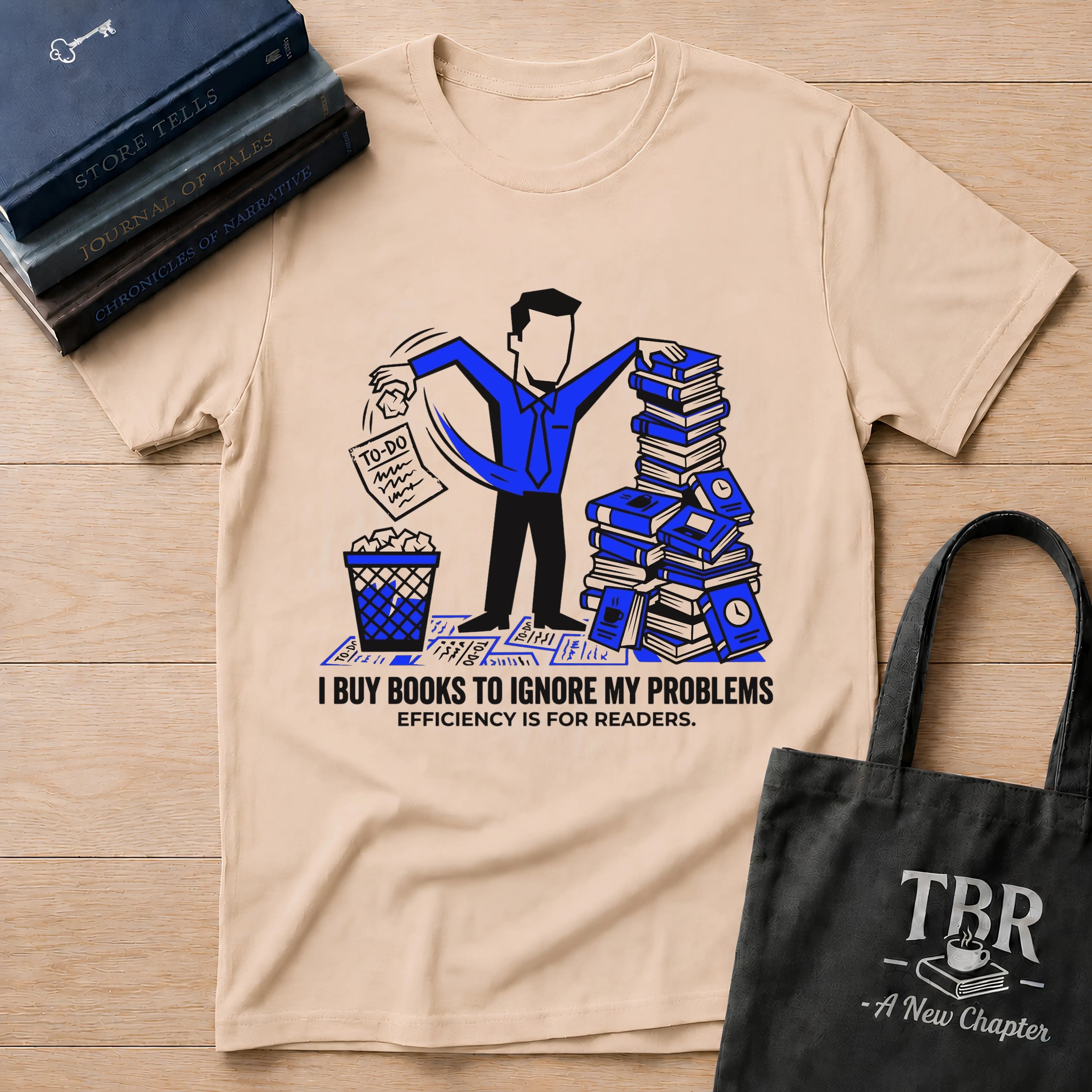 I Buy Books To Ignore My Problems T-Shirt