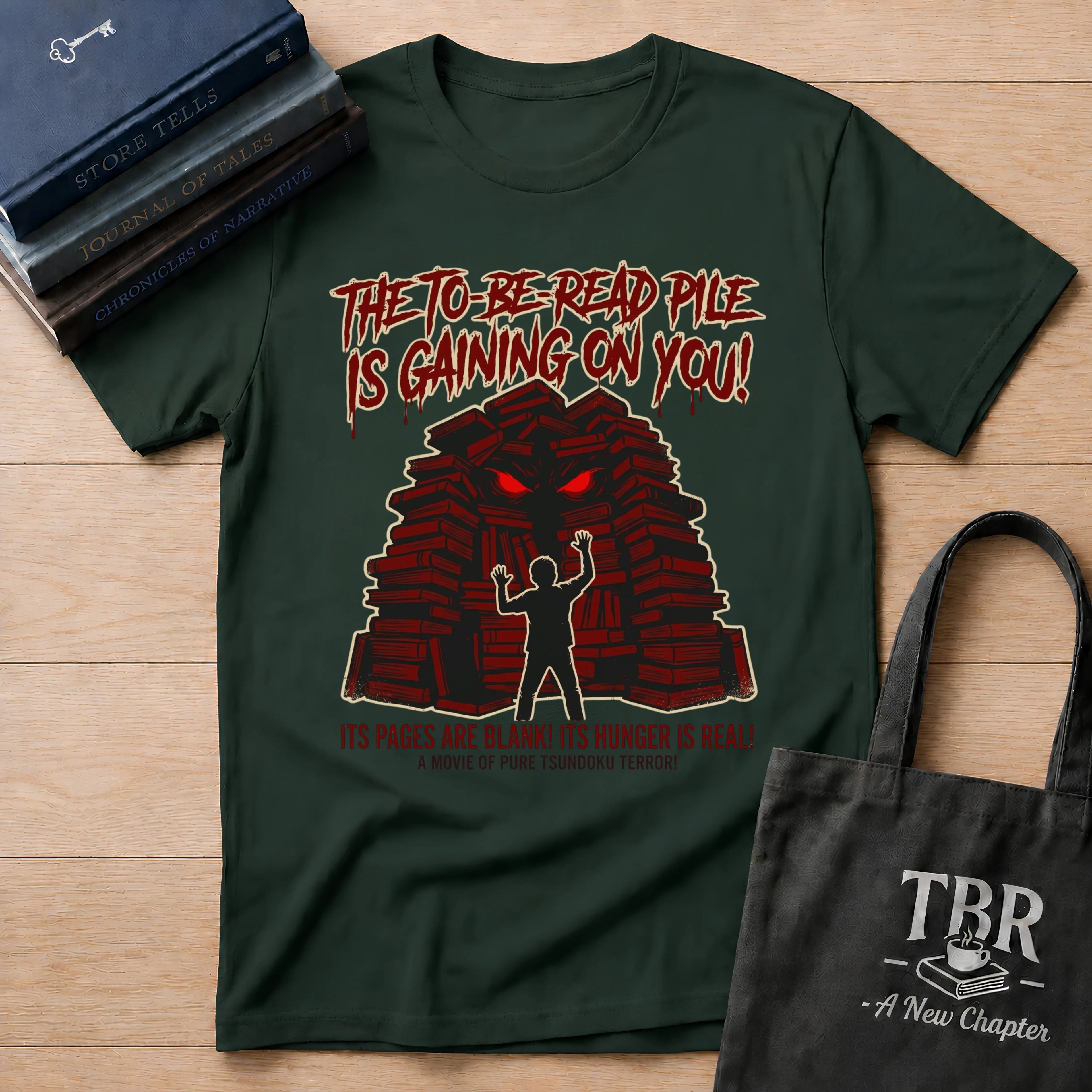 The TBR Pile Is Gaining On You T-Shirt