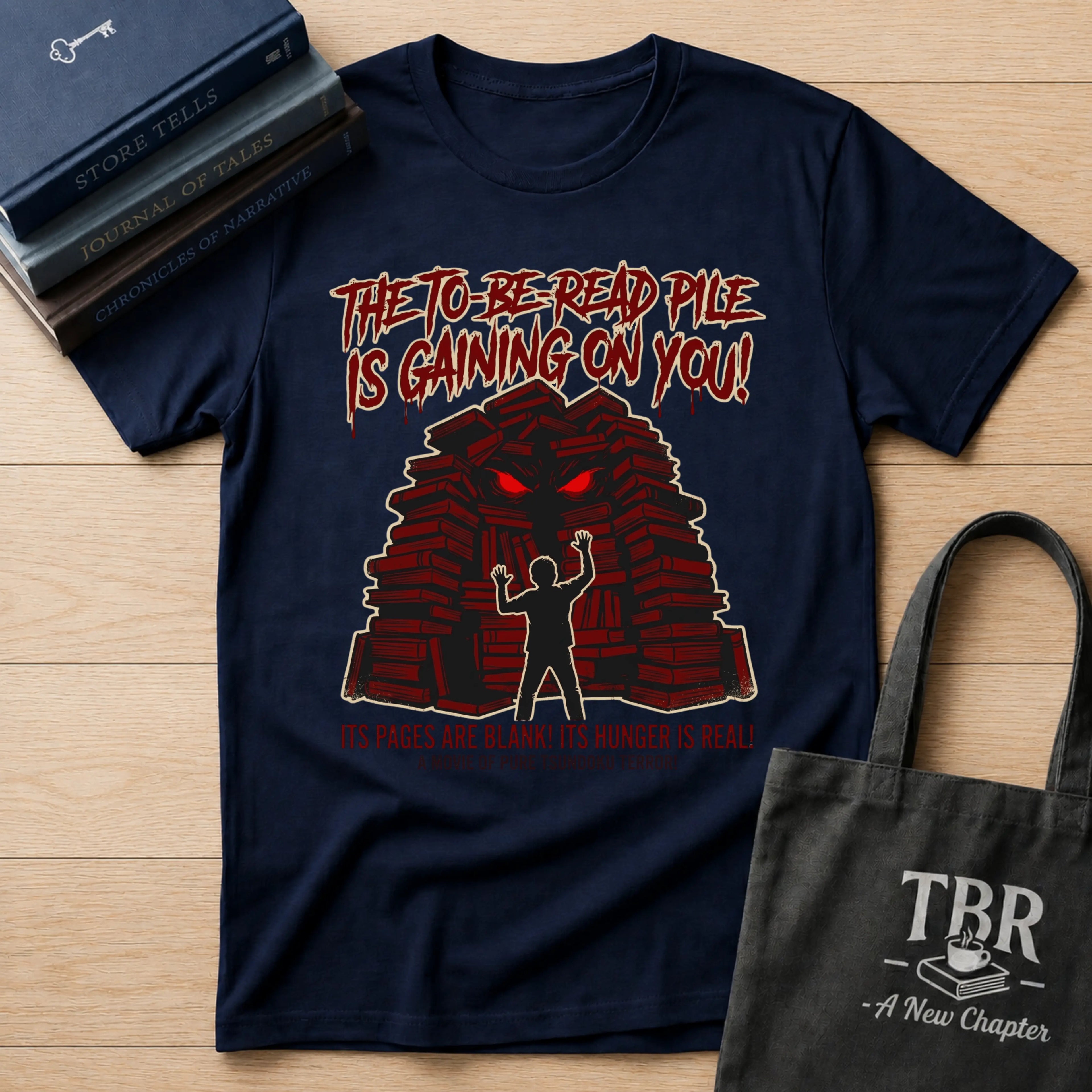 The TBR Pile Is Gaining On You T-Shirt