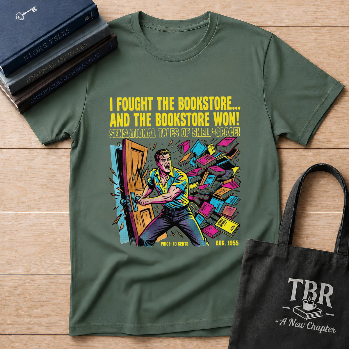 I Fought The Bookstore T-Shirt
