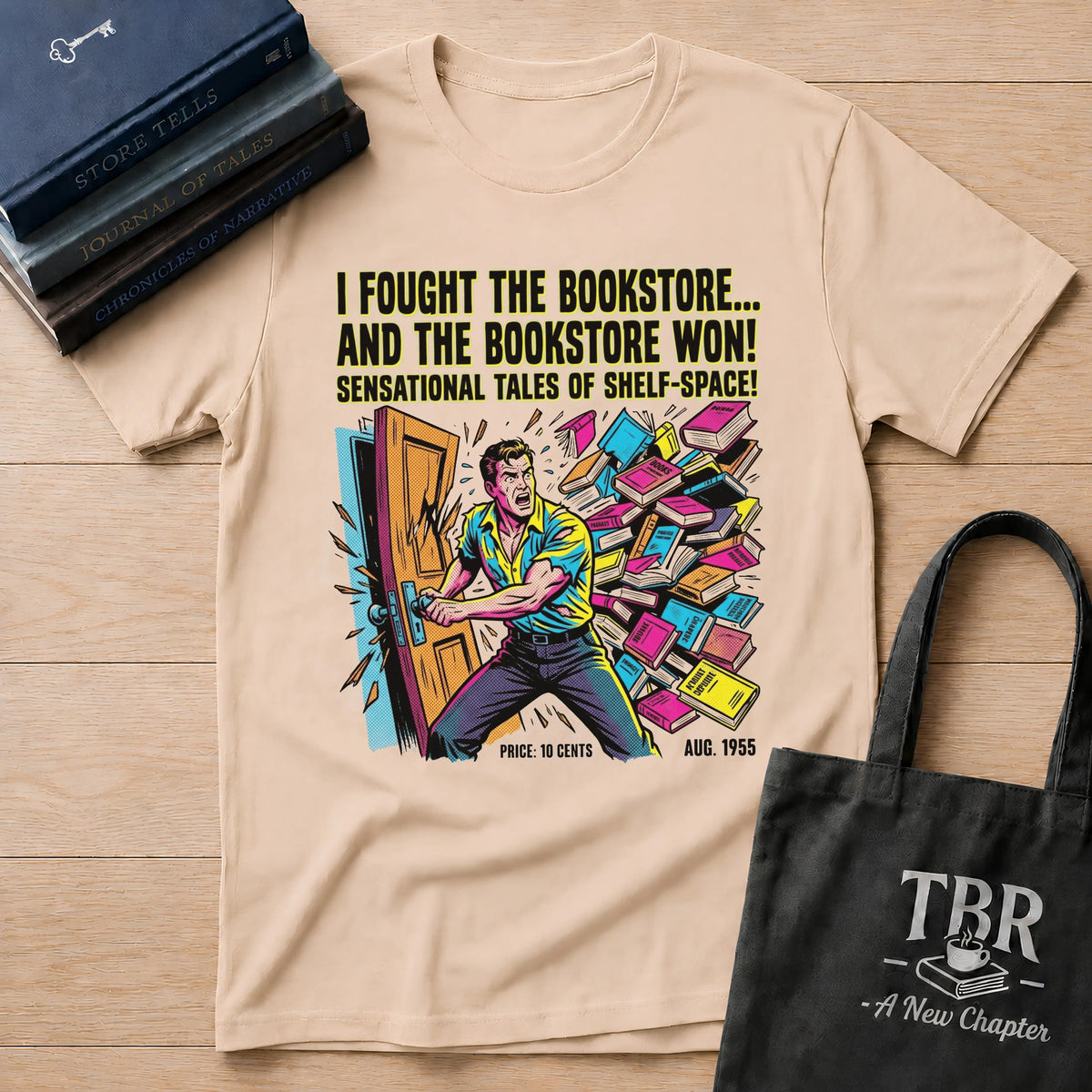 I Fought The Bookstore T-Shirt