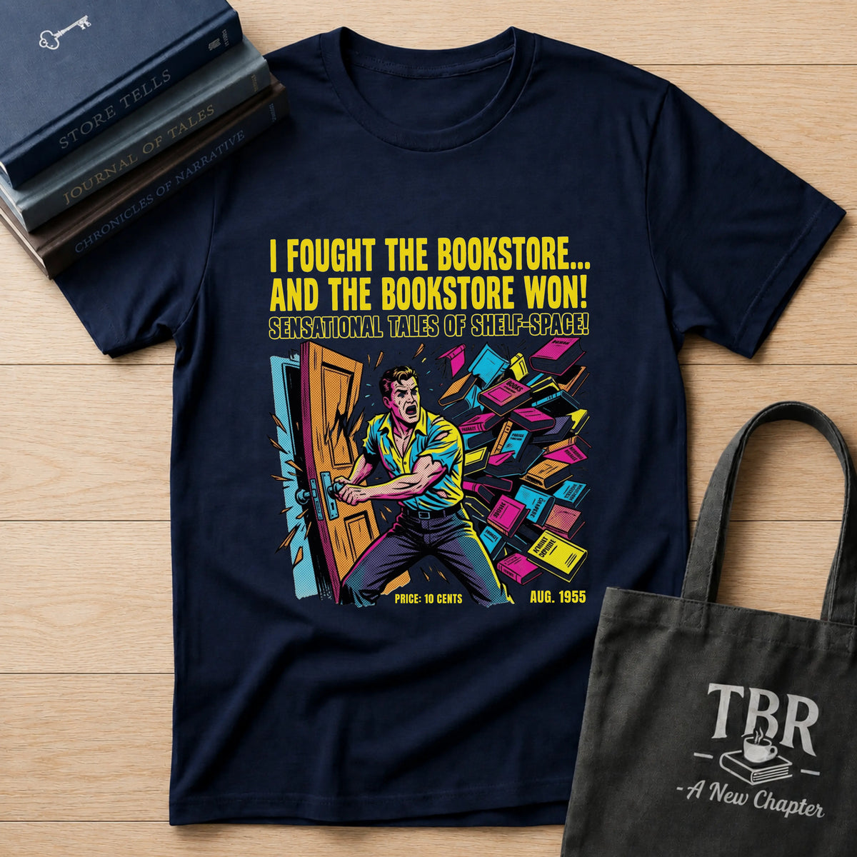 I Fought The Bookstore T-Shirt