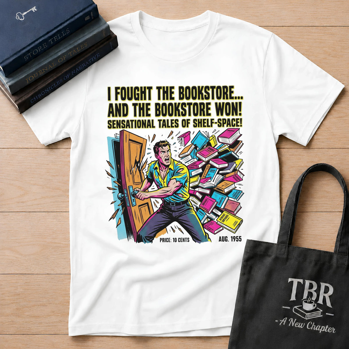 I Fought The Bookstore T-Shirt