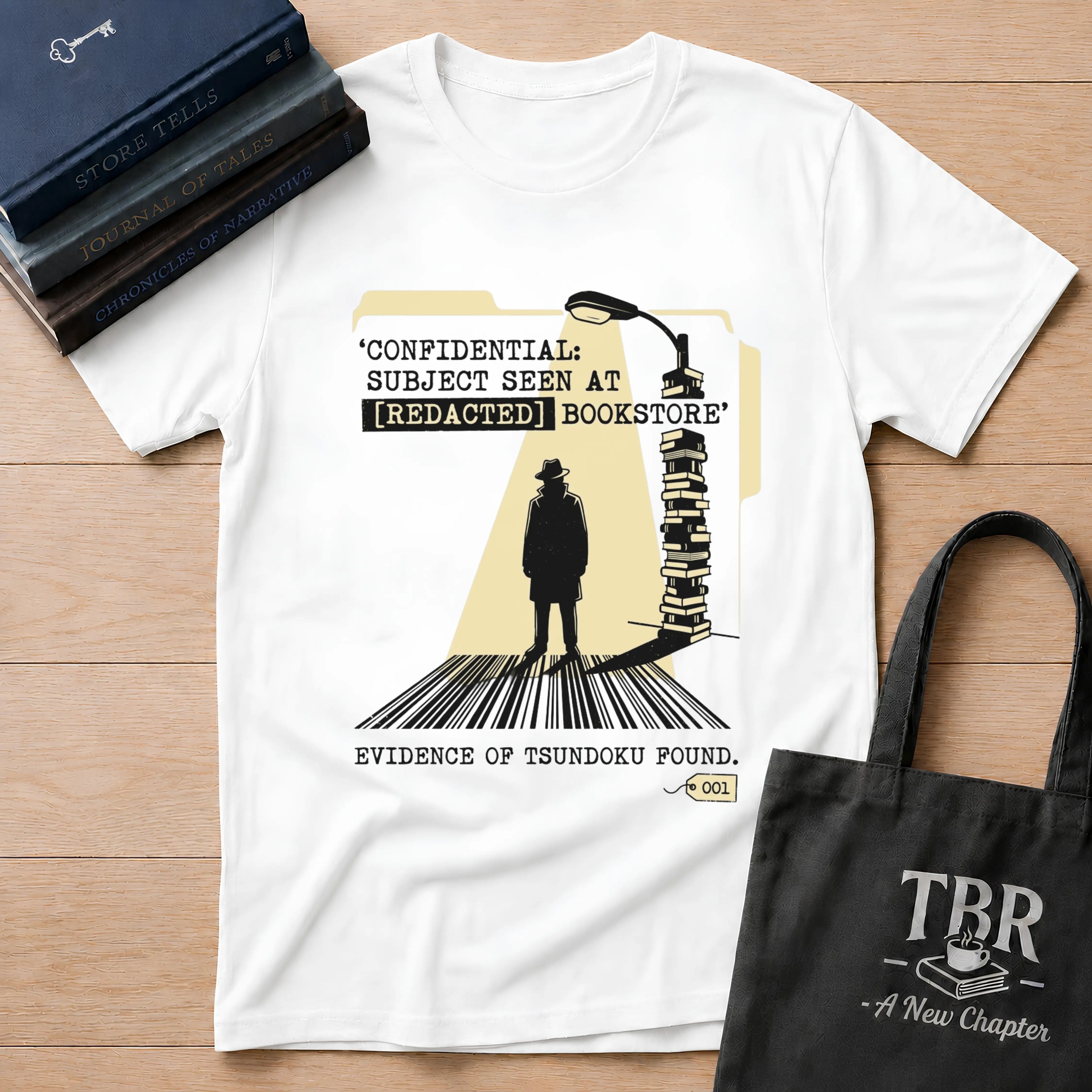 Confidential Tsundoku Evidence T-Shirt