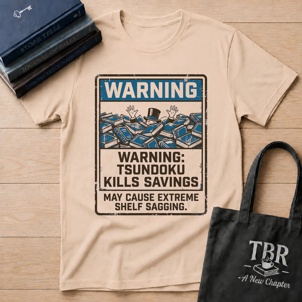 Warning Tsundoku Kills Savings T-Shirt